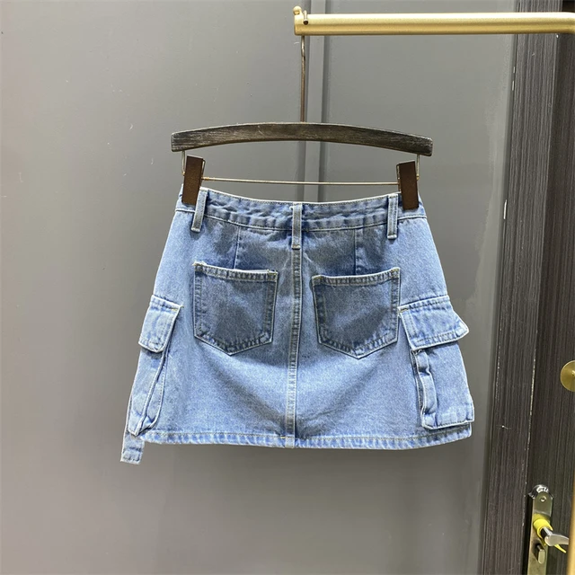 Short Denim Skirt: Material, Types, and Care插图3