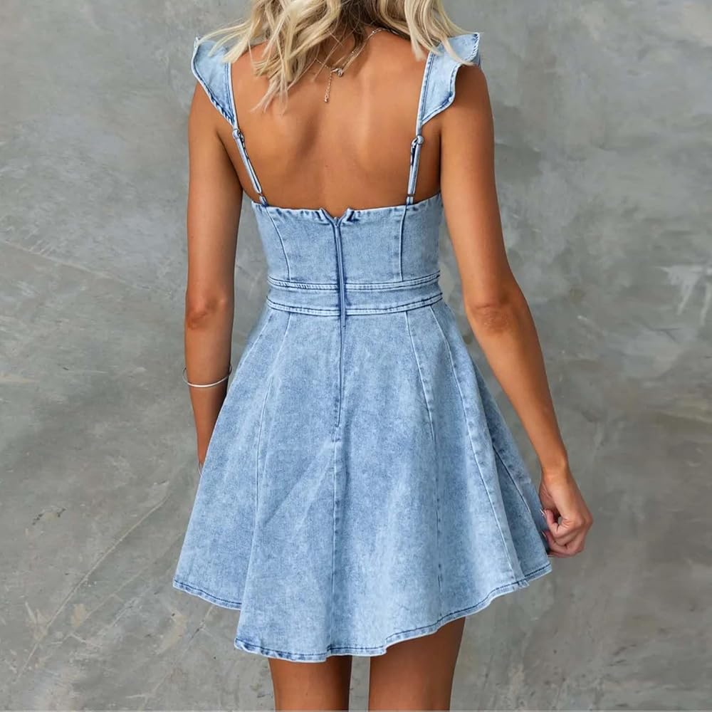 denim dress