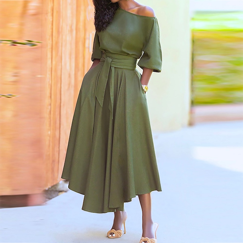 sage green dress