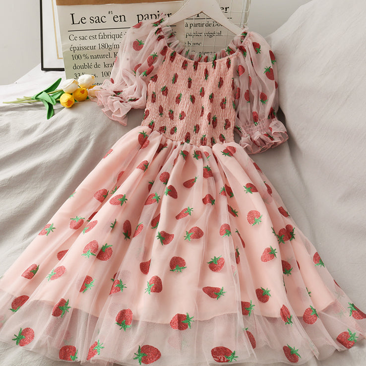 strawberry dress