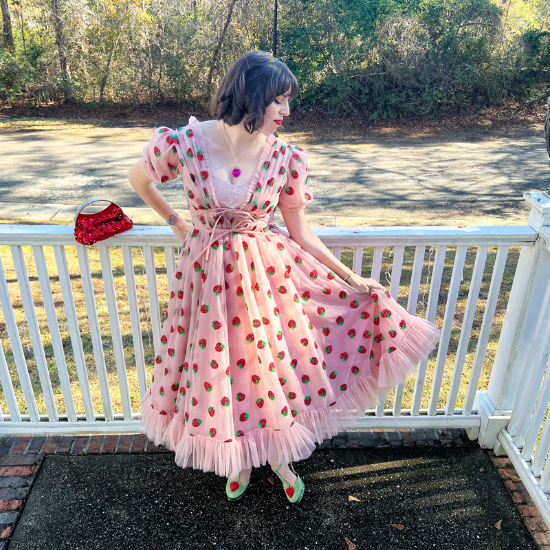 strawberry dress