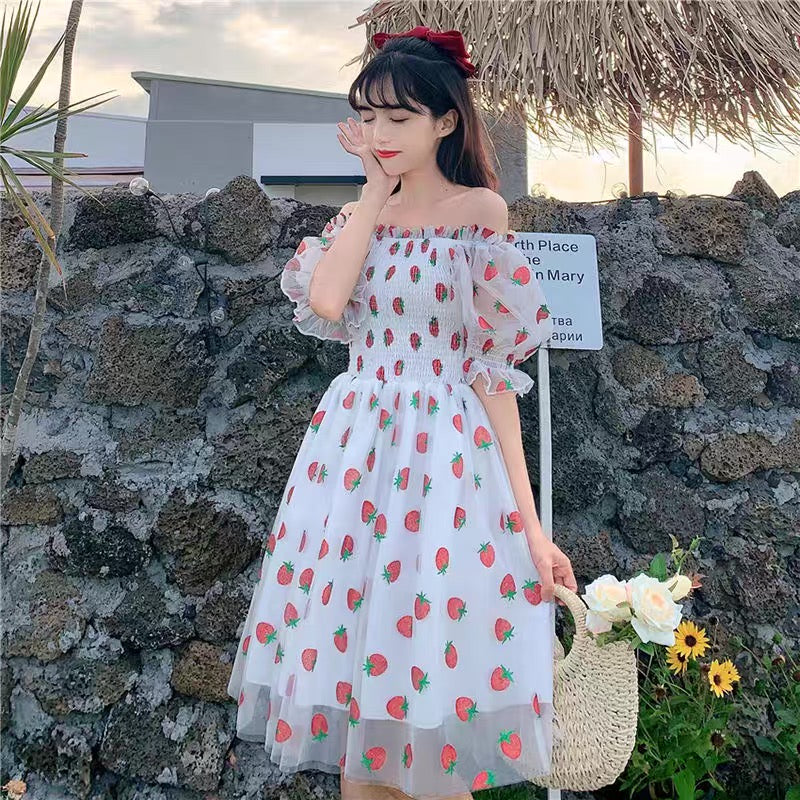 strawberry dress