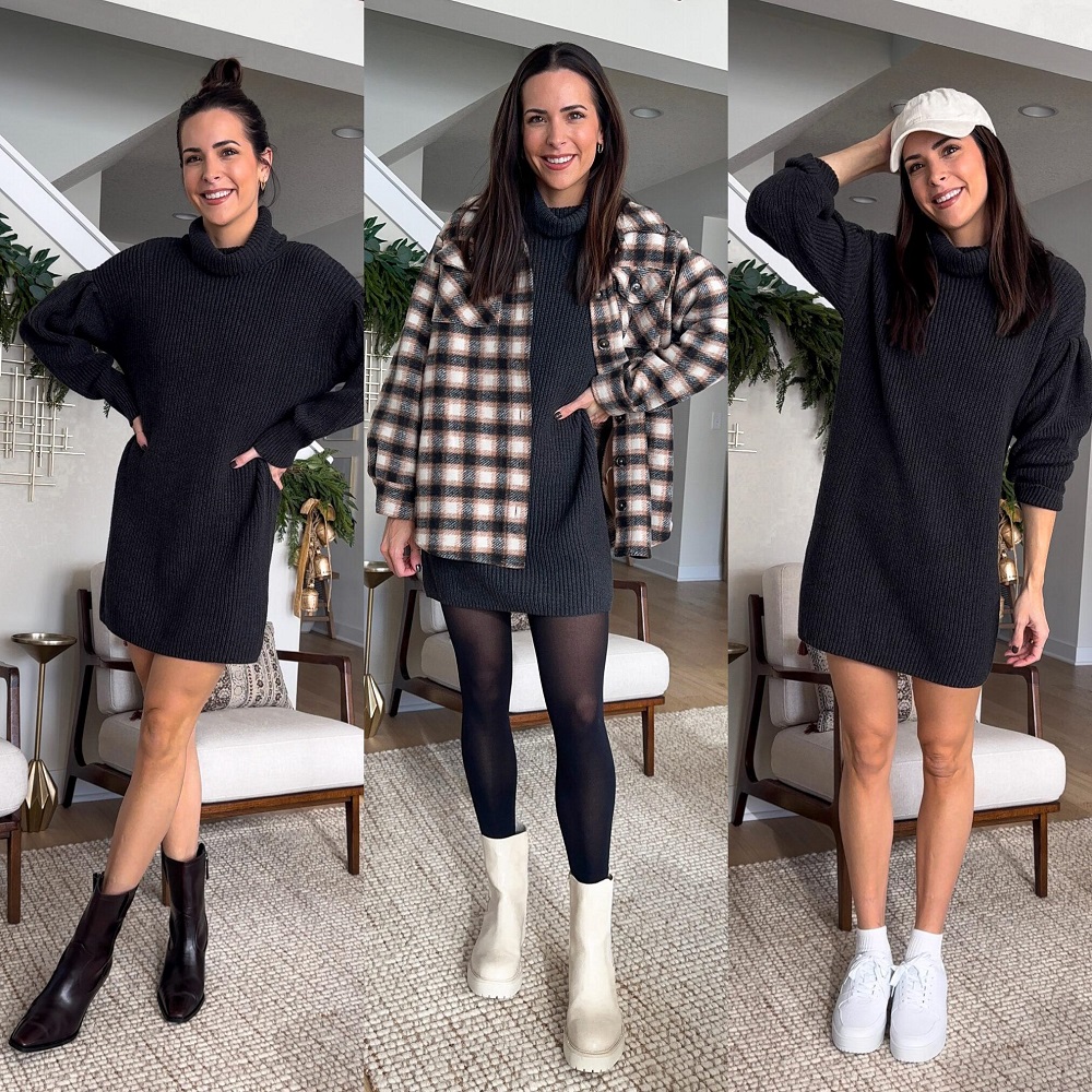 sweatshirt dress