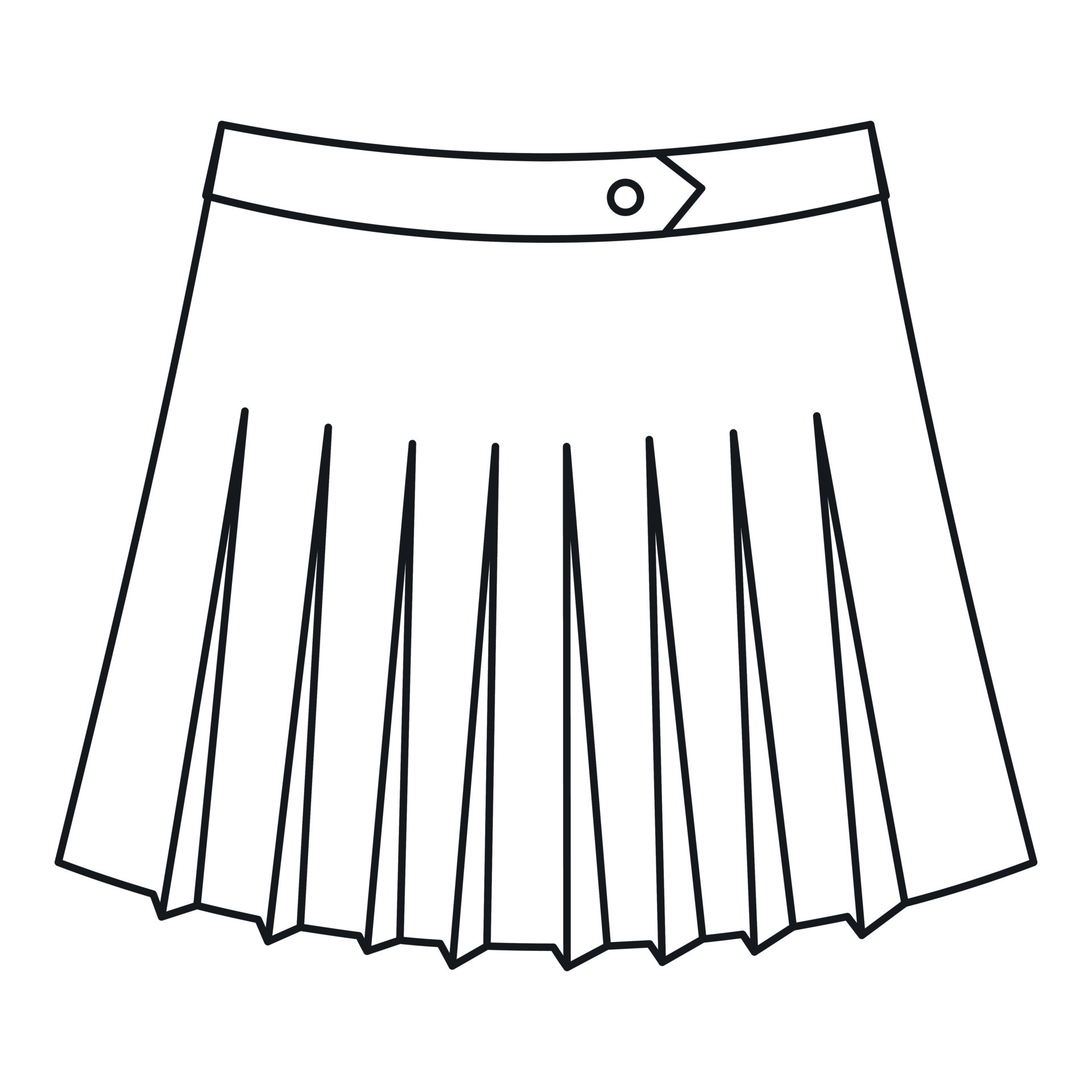 parts of a skirt