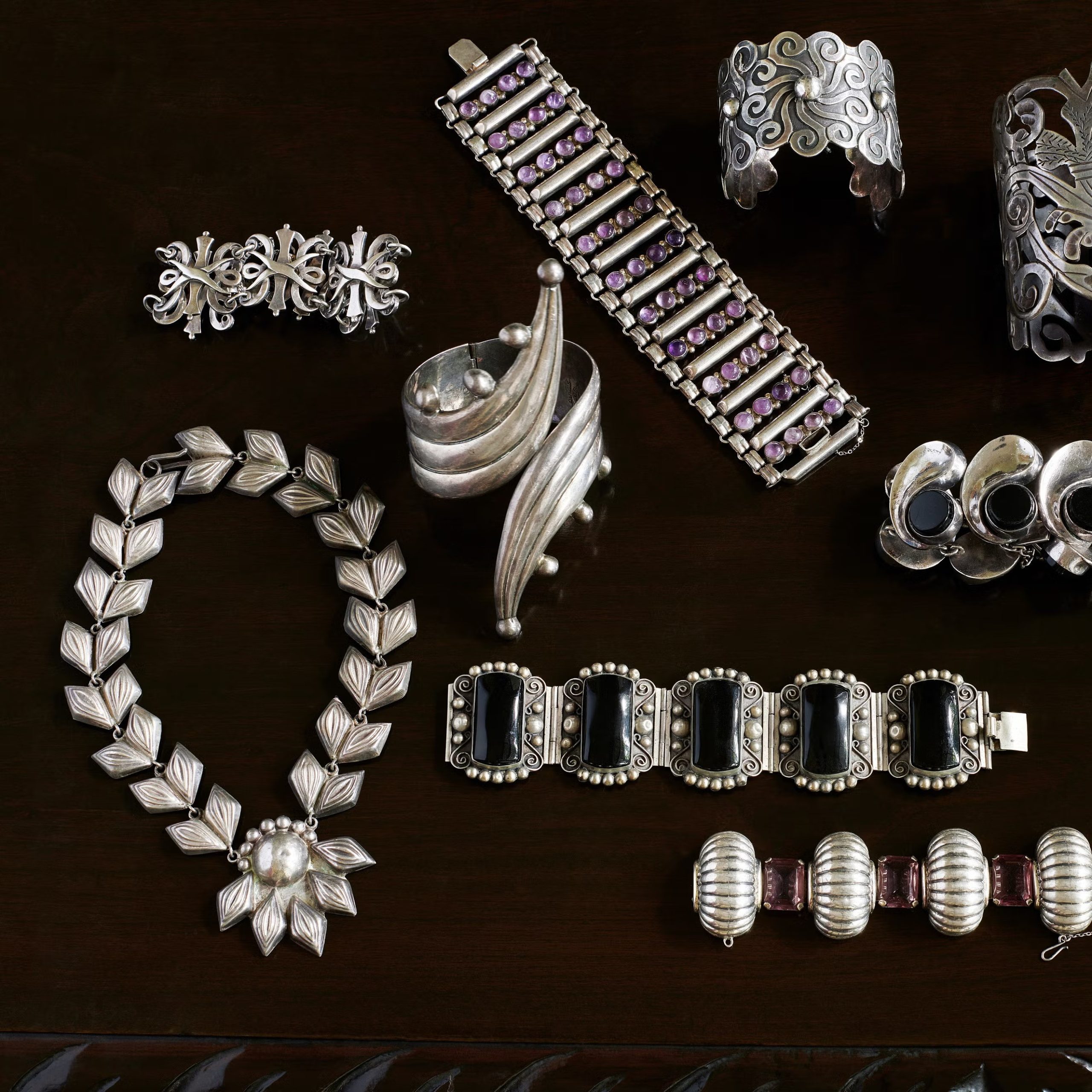 vintage mexico silver jewelry